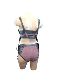 Image 2 of Pink and grey sequin set 