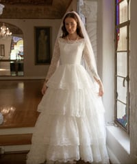 Image 10 of 1960s Tiered Lace Beauty 