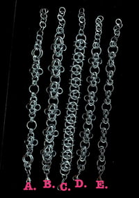 Image of chainmail bracelets 