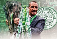 Signed Brendan Rodgers Celtic 12x8 Picture A4