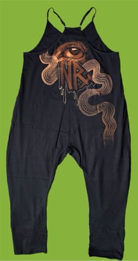 Image 2 of “NOTHING IS REAL” CUSTOM BLEACH PAINTED JUMPER SMALL