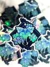 Luna Moth Sticker