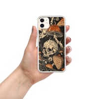 Image 8 of Goblincore Skull and Mushroom Grunge/Punk Clear Case for iPhone®