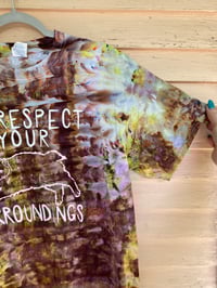 Image 3 of LARGE Disrespect Your Surroundings Tie Dye Shirt C6