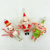 Cheery Snowman with Peppermint and Candy Cane III
