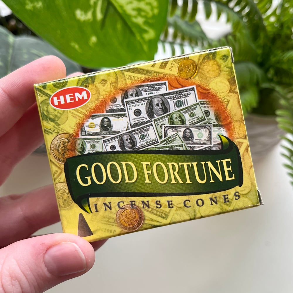 Good Fortune Incense Cones
