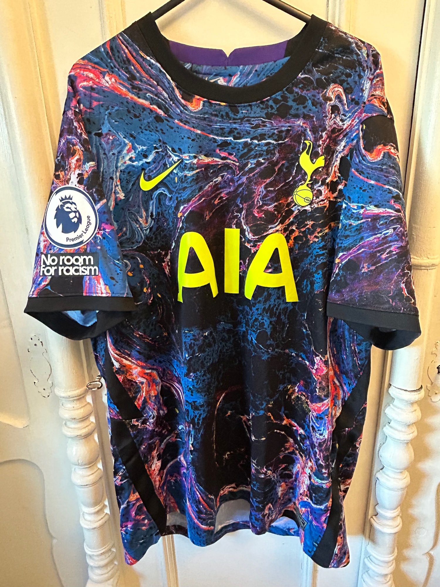 Image of Tottenham “SON 7” 2021/22 Away Shirt + PL patch