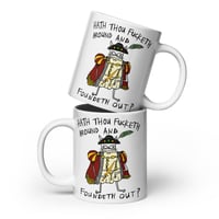 Image 2 of hath thou White glossy mug 