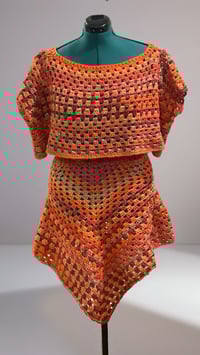 two piece skirt set