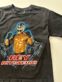 Image 4 of Vtg Rey mysterio shirt 
