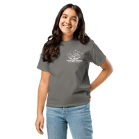 Image 3 of Take Care White Print Kids Tee 