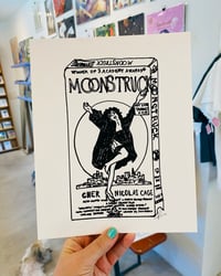 Image 4 of Moonstruck VHS tape drawing
