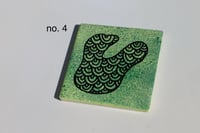 Image 5 of coasters - green 