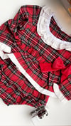 The Long Sleeved Plaid Dress