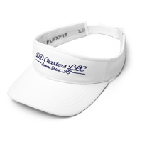 Image 2 of DD Charters Script Visor White