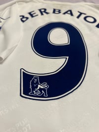Image 12 of Tottenham Hotspur “BERBATOV 9” 2007/08 125 YRS Home Shirt + PL patches (L)