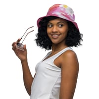 Image 1 of Sneaky Cat Reversible Bucket Hat