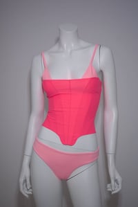 Pink Trikini Corset