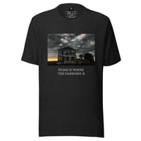 Image 1 of Unisex Abandoned House Basic Comfort T-Shirt
