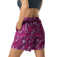 Image 4 of Mulberry Camo Unisex Athletic Shorts