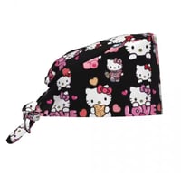 Image 4 of Hello Kitty Scrub Caps