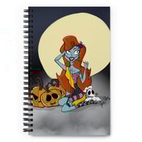 Image 1 of Pinup Ragdoll Spiral notebook