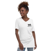 Unisex Short Sleeve V-Neck T-Shirt