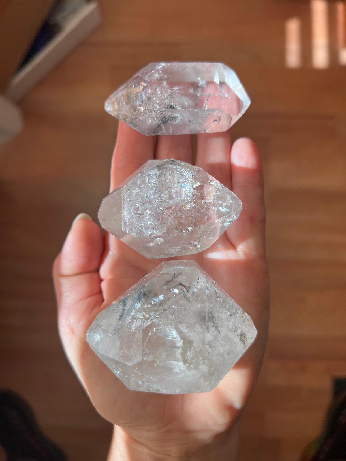 DT HERKIMER QUARTZ -small, medium, large