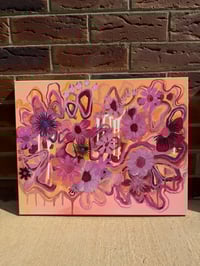 Image 2 of 🌸 M O T H E R S  D A Y  D R O P ✨ Original Painting Wildflowers 3 - 40.5 x 50.5cms 