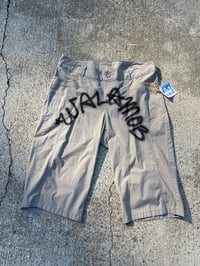 Image 1 of Airbrushed Capri Shorts