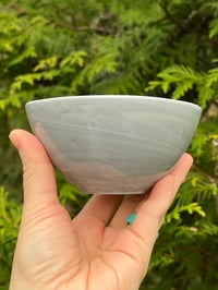 Image 1 of Marbled Grey Trinket Dish Bowl 3