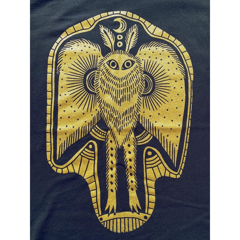 Image of Metallic Mothman Shirt (preorder)