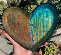 Image 2 of Mended heart plate 8”