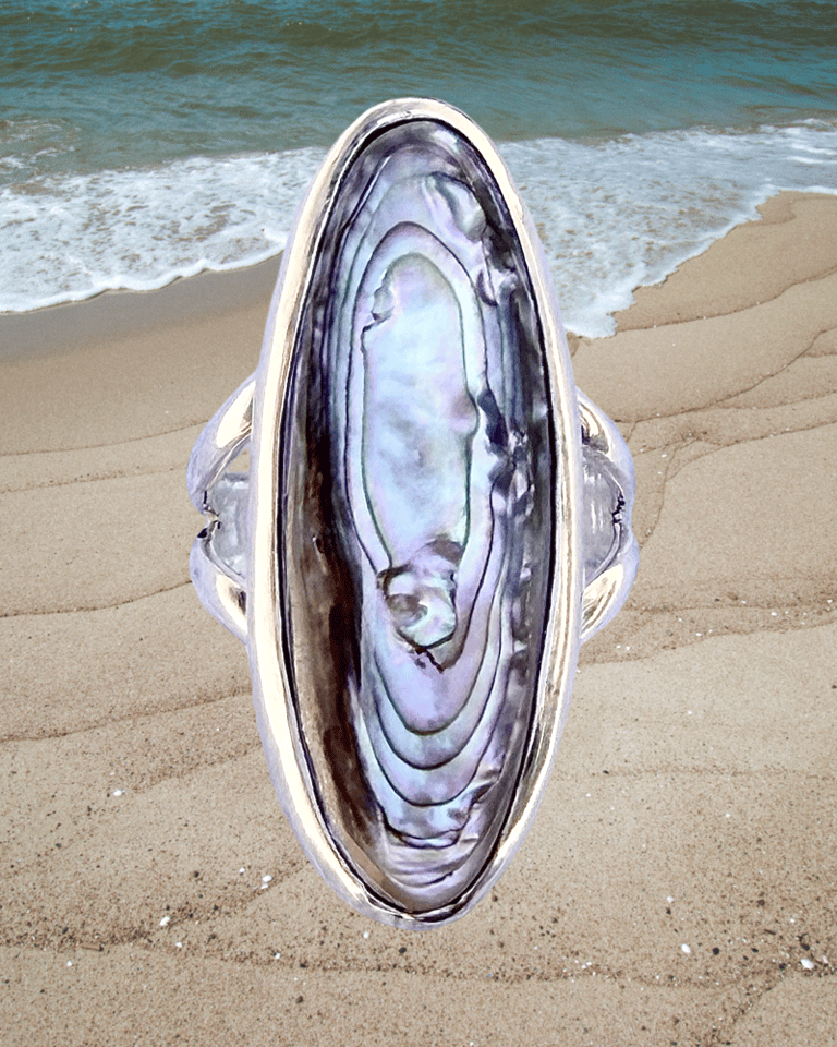 ABALONE RING / Size 6.5 Image 2