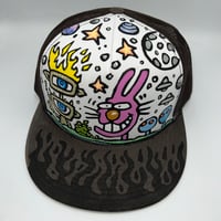 Image 2 of Hand Painted Hat 396