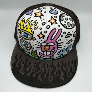 Hand Painted Hat 396