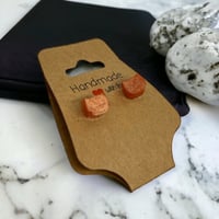 Image 2 of Cat Studs Bronze 