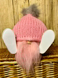 Image 5 of Cute, Pink Gnome/Gonk/ Nisse, wearing shoes, Medium Size