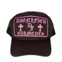 Dignified Trucker Hat ( Rose of Sharon)