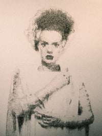 Bride of Frankenstein Drawing