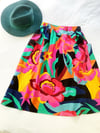 Ready Made Bright Floral Rachael Skirt with free postage 