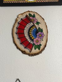 Image 1 of Flower w/Fan