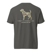 Image 4 of Christian Waterfowlers Camo Lab Camo Unisex garment-dyed heavyweight t-shirt 