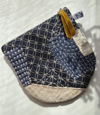 Image 1 of Ooak Round Pouch