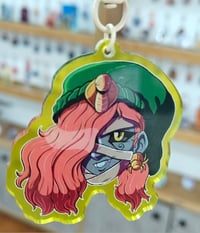 Image 1 of Desierta - Grunge Mummy (Double sided acrylic keychain)