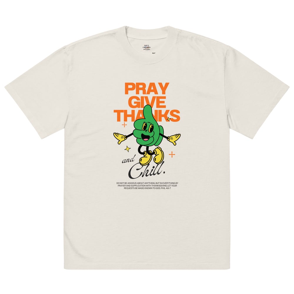 Image of Oversized faded t-shirt