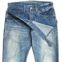 Image 4 of Cabane de Zucca "Double Waist Bucket" Denim - 32