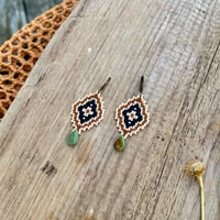 Image 2 of Thicket earrings - Desert no.1