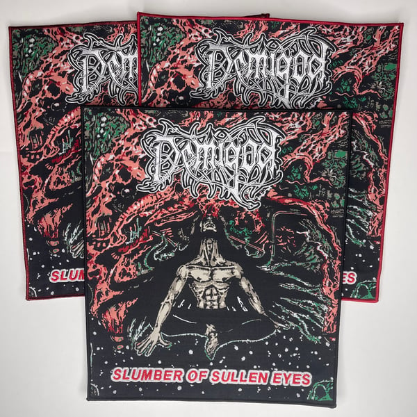 Image of Demigod - Slumber Of Sullen Eyes Embroidery On Woven Back Patch