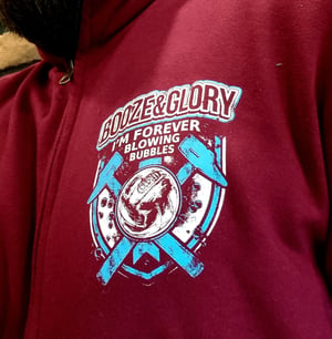 Image of Booze & Glory West Ham Till I Die tracksuit jumper